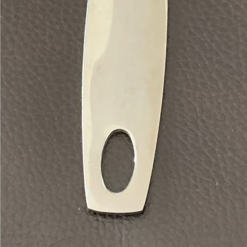 Oneida 18/8 Stainless Steel Slotted Salad Serving Spoon 9.5 Inch Flatware Heavy